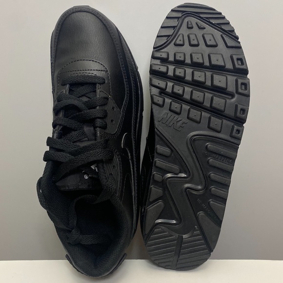 NIKE AIR MAX 90 LTR (GS) BLACK SZ 6.5Y or 8W - Picture 4 of 5